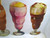 Ice Cream Soda Floats Vintage Diecuts Paper Signs 1950s Pop Shop Diners Lot Of 8