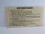 Wild Fyre Pinball Machine Original Instructions Card 1978 Two Sided 12B-106-23
