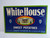 White House Sweet Potatoes Kavanagh Crate Label Original Vintage 1960's