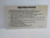 Hot Hand Pinball Machine Original Instructions Card 1979 Double Sided 12B-112-23