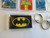 Batman Keychain Lot Of 7 Different Licensed Official DC Comics Superhero's 1980s