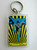 Batman Running Keychain 1982 Original Licensed Official DC Comics Button Up