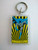 Batman Running Keychain 1982 Original Licensed Official DC Comics Button Up