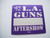 L.A. Guns BackStage Pass Original 1992 Hard Rock Heavy Metal Music Gift Purple