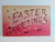 Easter Postcard Vintage Original Airbrush Glitter Mica Chicks Flowers Embossed