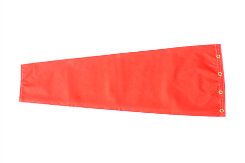 6" diameter x 24" long nylon windsock for commercial, industrial and aviation industries. 