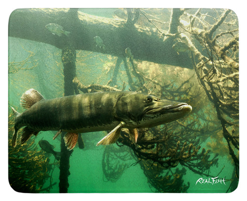 Muskellunge cutting board