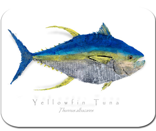 Yellowfin Tuna Cutting Board