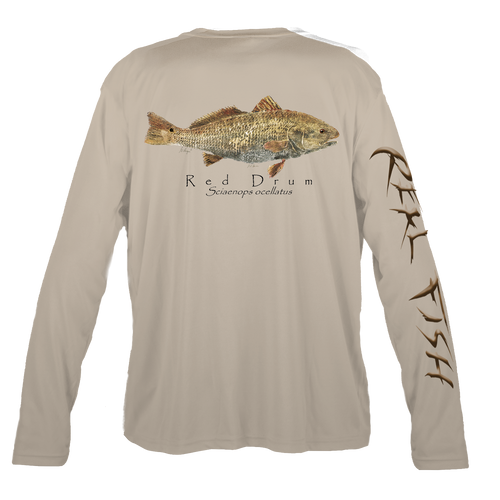Red Drum Back Tan