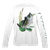 Jumping Bass Men's Long Sleeve Performance Shirt by Kevin Brant