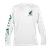 Jumping Bass Men's Long Sleeve Performance Shirt by Kevin Brant