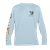 Snook and Threads light blue front