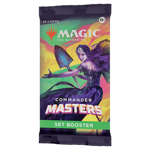 Magic: The Gathering – Commander Masters Set Booster (Single Pack) Magic: The Gathering – Commander Masters Set Booster (Single Pack)