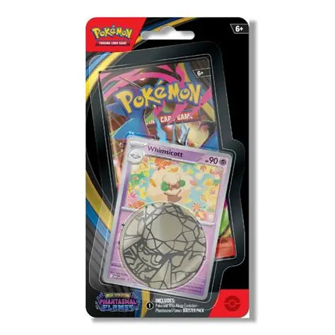 Pokémon TCG: Mega Evolution – Phantasmal Flames Blister Pack (Whimsicott)