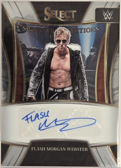 2022 Panini Select WWE – Signature Selections Flash Morgan Webster #SN-FMW Sticker Auto