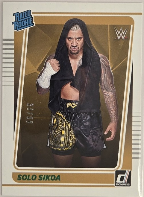 2022 Panini Chronicles Donruss WWE – Solo Sikoa #115 33/99 Rated Rookie