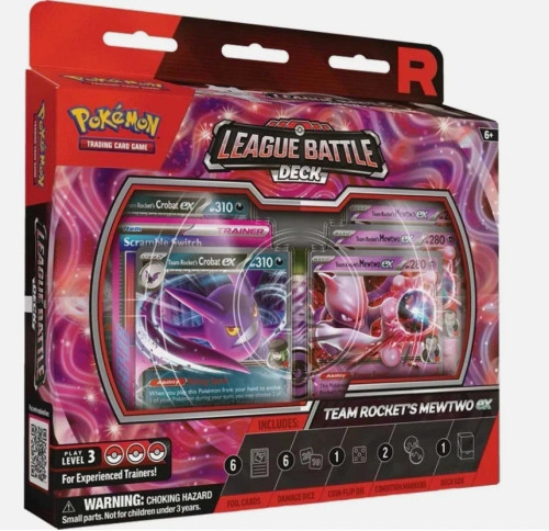 Pokémon TCG: Team Rocket Mewtwo ex League Battle Deck