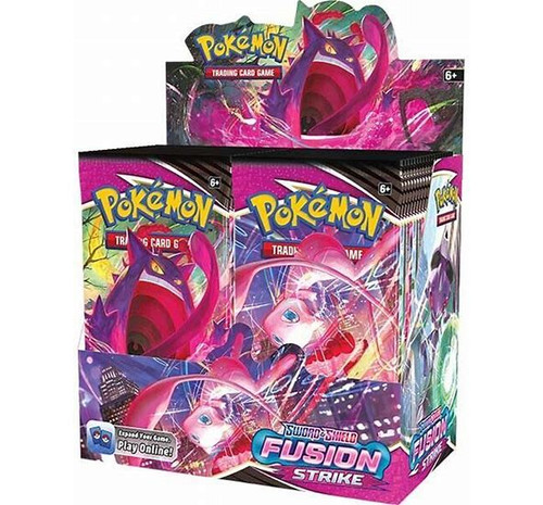 Pokémon TCG: Sword & Shield - Fusion Strike Booster Box Pokémon TCG: Sword & Shield - Fusion Strike Booster Box