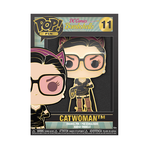 Funko Pop! Pin – DC Bombshells #12 Catwoman