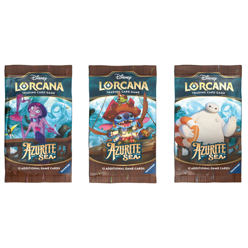 Disney Lorcana TCG: Azurite Sea Booster (Single Pack) Disney Lorcana TCG: Azurite Sea Booster (Single Pack)