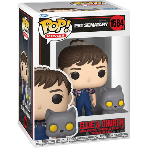 Funko Pop! Vinyl – Pet Sematary – Ellie & Church #1584