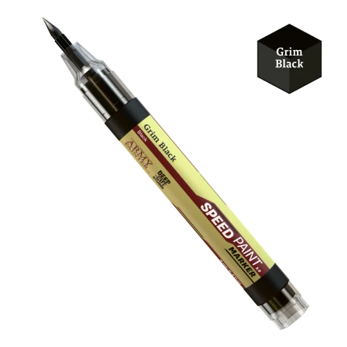 Army Painter Speedpaint Marker – Grim Black