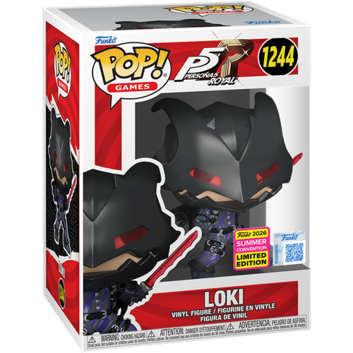 Funko Pop! Vinyl – Persona 5 Royal – Loki #1244 (2026 Summer Convention Exclusive)