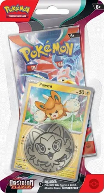 Pokemon TCG: Obsidian Flames Checklane Blister (Pawmi) Pokemon TCG: Obsidian Flames Checklane Blister (Pawmi)