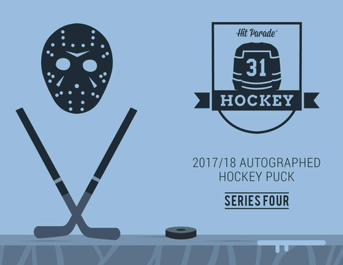 Hit Parade: 2017/2018 Autographed Hockey Puck - Series 4