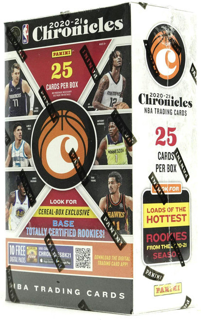 2020/21 Chronicles Basketball Cereal Box