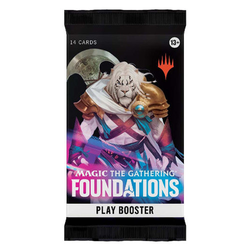 Magic: The Gathering – Foundations Play Booster (Single Pack) Magic: The Gathering – Foundations Play Booster (Single Pack)