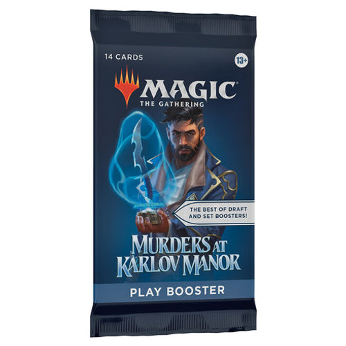 Magic: The Gathering – Murders at Karlov Manor Play Booster (Single Pack) Magic: The Gathering – Murders at Karlov Manor Play Booster (Single Pack)