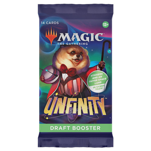 Magic: The Gathering – Unfinity Draft Booster (Single Pack) Magic: The Gathering – Unfinity Draft Booster (Single Pack)