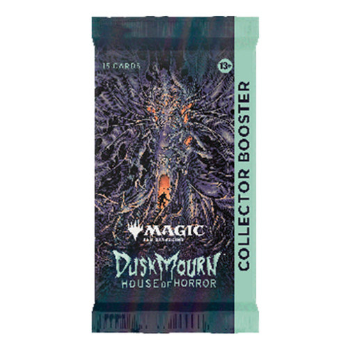 Magic: The Gathering – Duskmourn: House of Horror Collector Booster (Single Pack) Magic: The Gathering – Duskmourn: House of Horror Collector Booster (Single Pack)