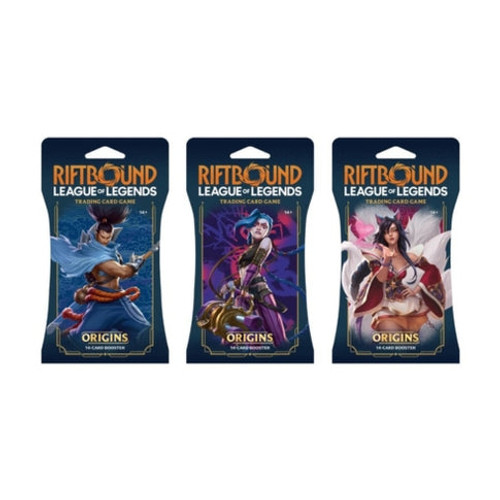 Riftbound: League of Legends TCG – Origins Sleeved Booster (Single Pack) Riftbound: League of Legends TCG – Origins Sleeved Booster (Single Pack)
