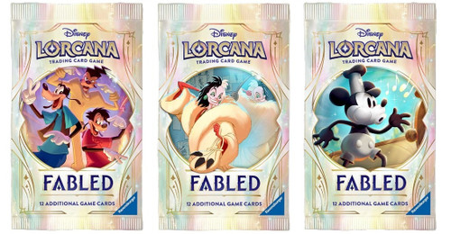 Disney Lorcana TCG: Fabled Booster (Single Pack)