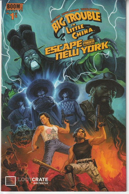 BIG TROUBLE IN LITTLE CHINA / ESCAPE FROM NEW YORK #1 – Loot Crate Exclusive BIG TROUBLE IN LITTLE CHINA / ESCAPE FROM NEW YORK #1 – Loot Crate Exclusive