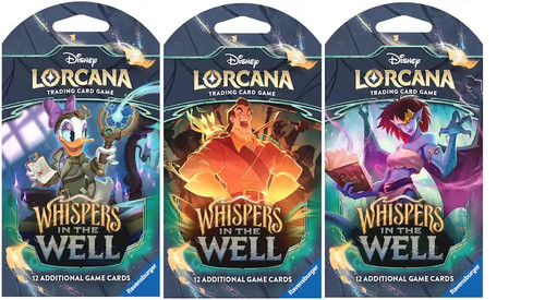 Disney Lorcana TCG: Whispers in the Well Booster Sleeved Booster (Single Pack)