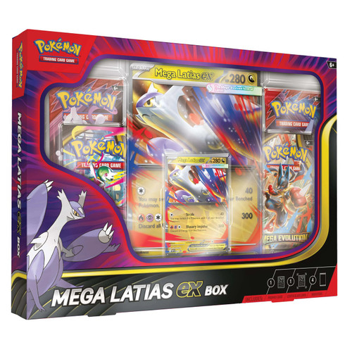 Pokémon TCG: Mega Evolutions – Mega Latias EX Box Pokémon TCG: Mega Evolutions – Mega Latias EX Box
