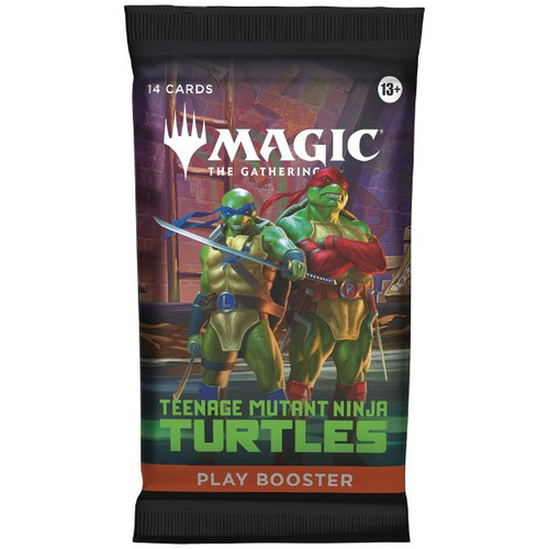 Magic: The Gathering – Teenage Mutant Ninja Turtles - Play Booster (Single Pack) Magic: The Gathering – Teenage Mutant Ninja Turtles - Play Booster (Single Pack)