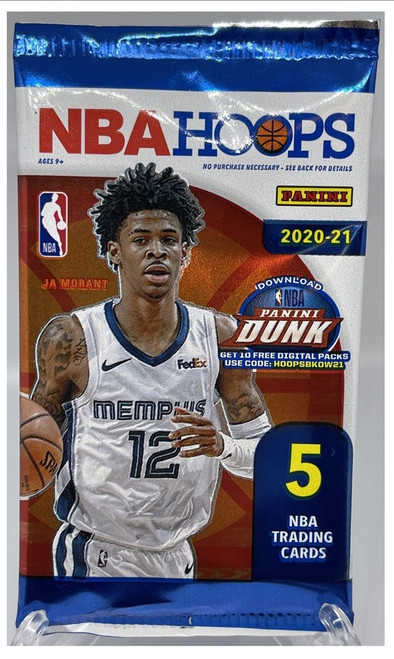 2020/21 Panini NBA Hoops Basketball – Retail (Single Pack) 2020/21 Panini NBA Hoops Basketball – Retail (Single Pack)