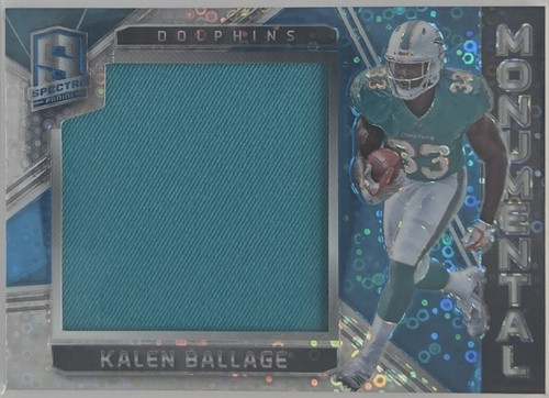 2018 Panini Spectra – Kalen Ballage – No.35 Patch #83/99 2018 Panini Spectra – Kalen Ballage – No.35 Patch #83/99
