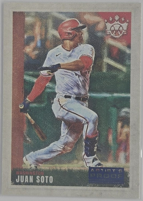 2022 Panini Diamond Kings – Juan Soto – Blue Artist Proof #124 2022 Panini Diamond Kings – Juan Soto – Blue Artist Proof #124