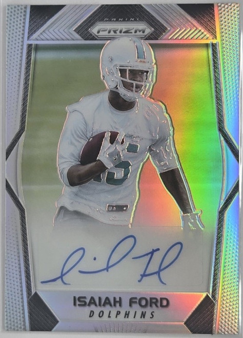 2017 Panini Prizm – Isaiah Ford – Sticker Autograph #RA-IF – Miami Dolphins 2017 Panini Prizm – Isaiah Ford – Sticker Autograph #RA-IF – Miami Dolphins