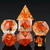 Aussie Card Essentials: 7 RPG Sharp Point Resin Dice - Flower Series Aussie Card Essentials: 7 RPG Sharp Point Resin Dice - Flower Series