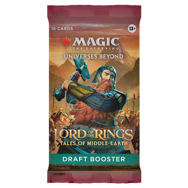 Magic: The Gathering – The Lord of the Rings: Tales of Middle-earth Draft Booster (Single Pack)