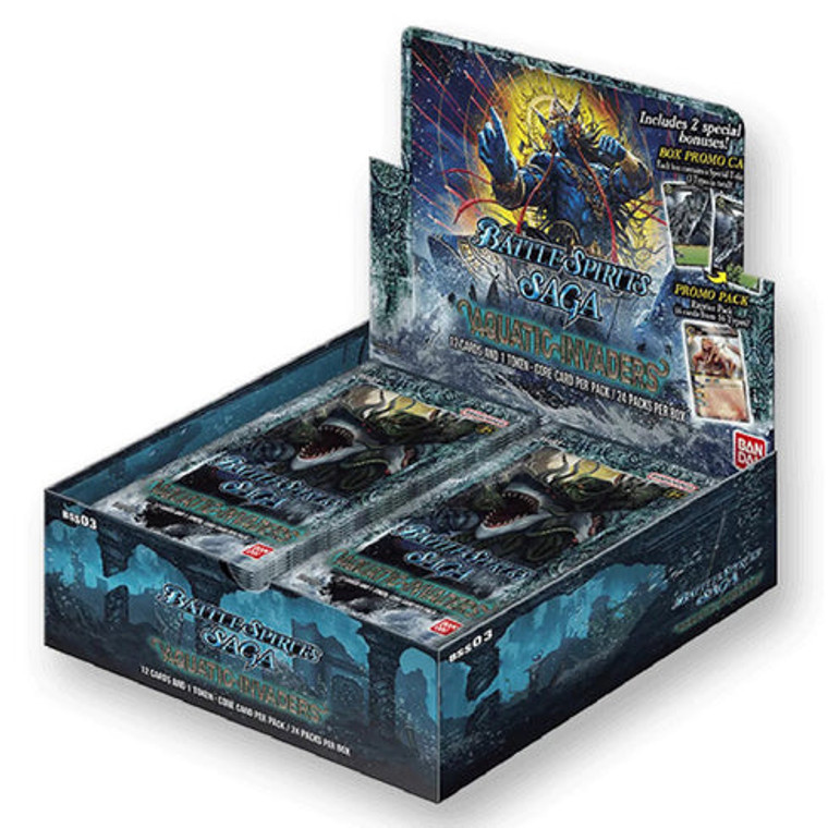 Battle Spirits Saga – Set 03: Aquatic Invaders Booster Box (BSS03)