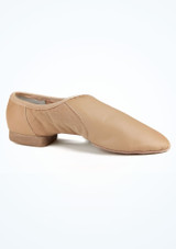 Move Illusion Split Sole Jazz Shoe - Tan Tan Main 2 [Tan]