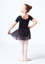 Move Dance Lottie Skirted Leotard White Back [White]