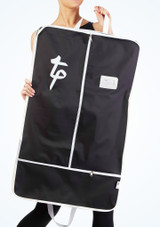 Tappers & Pointers Costume Carrier Garment Bag Black Front [Black]